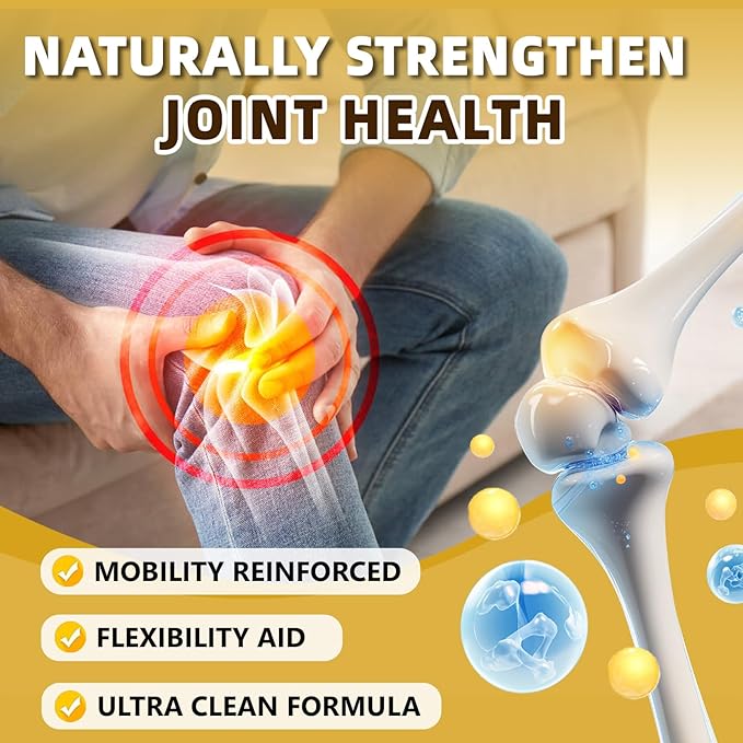 Joint Health Supplement for Women & Men, Joint Support Supplement Glucosamine Chondroitin MSM, 120 Capsules