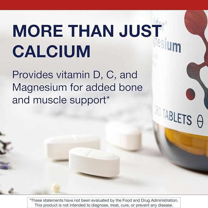 Metagenics Bone Builder with Magnesium - for Comprehensive Bone Strength & Wellness* - with Calcium, Vitamin D & Chelated Magnesium for Quick Absorption - Non-GMO & Gluten-Free - 180 Tablets