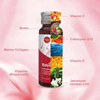 Heivy Liquid Collagen for Women, Collagen Drink with 10,000mg Marine Collagen Peptides, Collagen Liquid for Women for Hair Growth, Skin Repair, Nail Strength, 1.69 Fl Oz (Pack of 30)