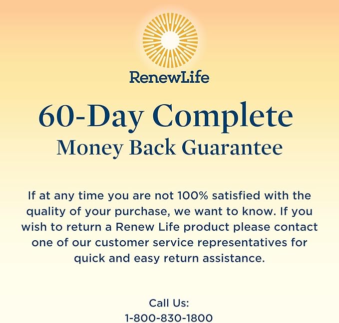 Renew Life Ultimate Flora Probiotic Capsules, Daily Supplement Relieves Occasional Digestive Upset and Diarrhea, Saccharomyces Boulardii, Dairy, Soy and gluten-free, 6 Billion CFU, 20 Count