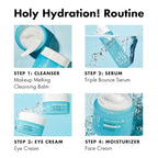 e.l.f. SKIN Holy Hydration! Triple Bounce Serum, 1.7% Hyaluronic Acid Serum For Plump, Bouncy Skin, Moisturizing & Hydrating, Vegan & Cruelty-Free