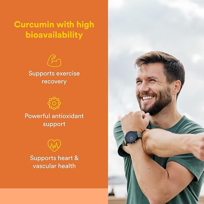 Natural Factors CurcuminRich Theracurmin - Antioxidant Support Supplement with Curcumin - Dietary Supplement Aids Muscle & - 60 Vegetarian Capsules (60 Servings)