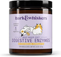 Dr. Mercola Bark & Whiskers Digestive Enzymes – Veterinarian Formulated – for Dogs & Cats – Non-GMO – 150 Scoops – Meat-Based Diet