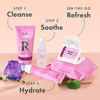 Rael Feminine Wash, Soothing Gel to Foam for Women, Intimate Care, Clean Ingredients (4.4 Fl Oz, Pack of 2)