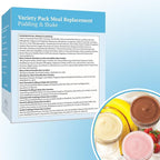 Variety Pack Pudding/Shake Mix - 7/Box | Gluten Free, KETO Friendly, Low Calorie, Low Carb, Vitamin Fortified, Meal Replacement