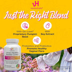 vH Essentials Urinary Health & Bladder Control, Cranberry Extract, Prebiotics and Probiotics, 24-Hour Feminine Health Support, Reduces Occasional Leakage, Supports Vaginal Health, 60 Capsules