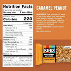 KIND Breakfast Protein Bars, Caramel Peanut, Healthy Snacks, Gluten Free, 8g Protein, 6 Count