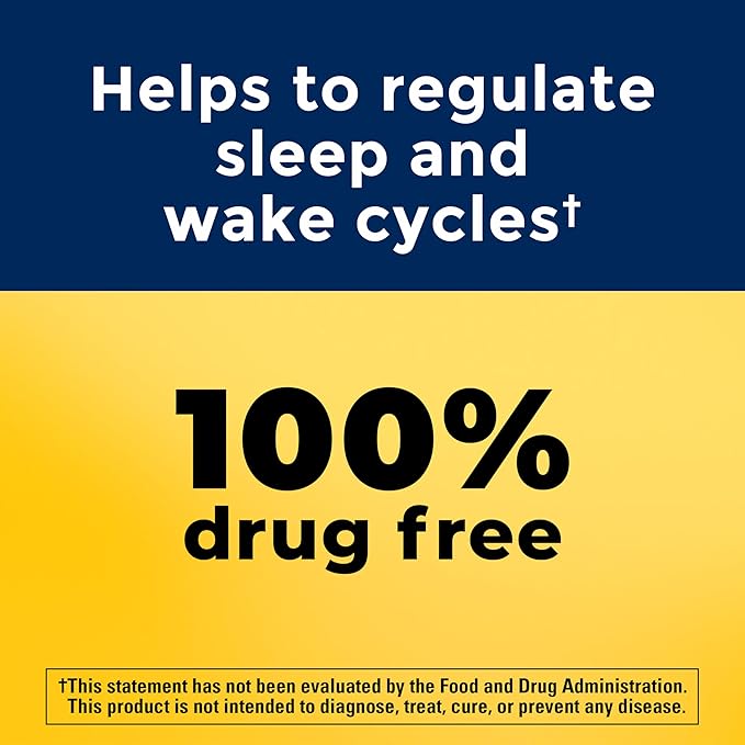 Nature Made Melatonin 3mg Sleep Aids for Adults, 100% Drug Free Sleep Aid, Sleep Supplements, 120 Tablets, 120 Day Supply