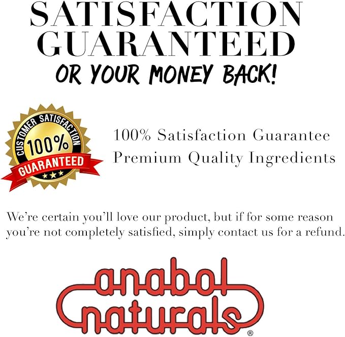 Anabol Naturals Amino GHReleasers Pre-Workout Amino Acid Supplement – MetaboEnhancer with L-Glutamine and L-Arginine for Lean Muscle, 500 Capsules