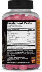 21st Century Full Fuel 365 Creatine Monohydrate Gummies, 5g Per Serve, Muscle Strength, Recovery & Cognitive Support, Mixed Berry Flavor, 75 Gummies