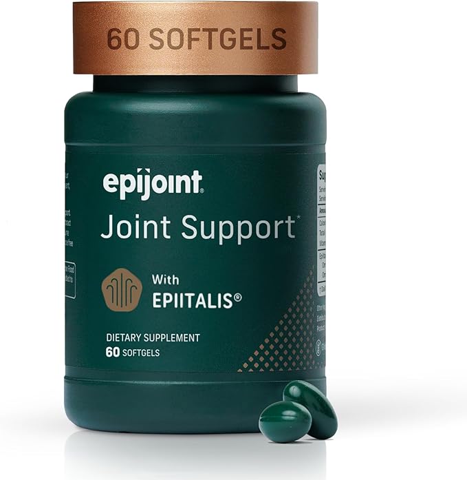 Joint Support – Supports Mobility & Osteoarthritis – May Help Reduce Inflammation with Patented Epiitalis – 60 Capsules