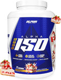 Alpha Supps ISO, Low Carb 100% Whey Protein Isolate Powder, 25 Grams Per Serving, Helps Support Muscle Growth, Low Sugar and Gluten Free (Strawberry Shortcake, 5 lb)