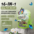 BUTTERFLY'S TEAR Organic Beet Root Gummies, 1500mg Beet Root Powder, Supports Healthy Circulation & Vitality, Non-GMO, Plant-Based (60 Count (Pack of 3), Super Berberine Gummies)