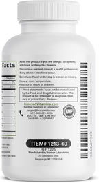 Bronson Liver Detox Advanced Detox & Cleansing Formula Supports Health Liver Function with Milk Thistle, Dandelion Extract, Turmeric, Artichoke Leaf & More, Non-GMO, 60 Vegetarian Capsules