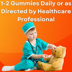 Halal Kids Multivitamin Gummies | Vitamin C, D, Zinc, A, E, B6, B12, Biotin, Folate, Inositol | Strengthen Metabolism, Bones & Immunity | Vegetarian | Gluten Free | 90 Count