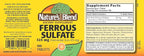 Nature's Blend Iron Ferrous Sulfate 325mg BPK, Assorted, tablets, 100 Count