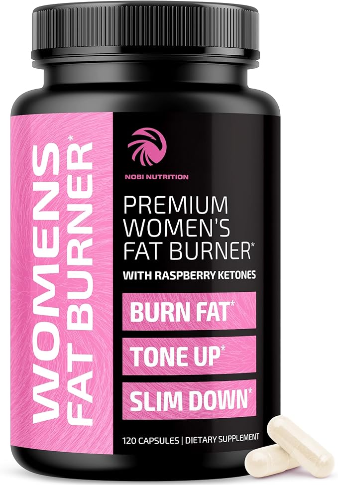 Weight Loss Pills for Women | Fat Burners for Women | Metabolism Booster for Weight Loss Supplement with Raspberry Ketones | Appetite Suppressant, Stomach Fat Burner & Weightloss Diet Pills | 120 Ct