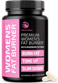 Weight Loss Pills for Women | Fat Burners for Women | Metabolism Booster for Weight Loss Supplement with Raspberry Ketones | Appetite Suppressant, Stomach Fat Burner & Weightloss Diet Pills | 120 Ct