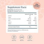 Youtheory Collagen Powder - 20 g Hydrolyzed Collagen Peptides - with Vitamin C, Biotin & Amino Acids - Supports Joint & Bone Health* - Bioavailable Nutrition - Vanilla - 20 oz (21-Day Supply)
