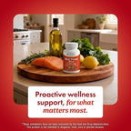 Red Yeast Rice with CoQ10 Supplement | Healthy Cholesterol Levels & Heart Health Support | Extra Strength Red Yeast Rice 1200 MG (600 MG Per Capsule) with Monakolin K | No Citrinin, Non-GMO | 60 Ct