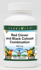 Red Clover and Black Cohosh Combination - 450 mg (100 Capsules, ZIN: 512979) - 3 Pack