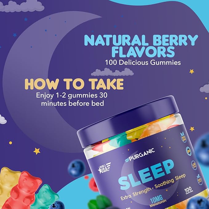 Melatonin Gummies for Sleep - 100ct