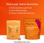 Ginseng Gummies for Adults | Korean Ginseng Supplement for Men and for Women | 240 mg Red Ginseng Gummy | Energy Gummies for Memory, and Immunity | Pineapple Flavored Ginseng Chews, 45 Gummies