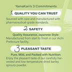 Yamamoto Kanpoh YAMAKAN Kale Powder with Fiber & Vitamin B Blend, Super Greens Powder for Kale Juice Drink, Greens Superfood Mix from Japan, Vegan, 22 Count