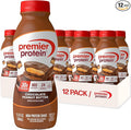 Premier Protein Shake, Chocolate Peanut Butter, 30g Protein, No Added Sugar, 24 Vitamins & Minerals to Support Immune Health, 11.5 fl oz, 12 Pack
