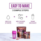 Click Coffee Protein, Protein & Real Coffee All-in-One, Meal Replacement Nutrition Drink, Mocha Flavor, 23 Essential Vitamins, Double Shot Espresso Coffee, Hot or Cold, 15.8-Ounce