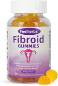 Fibroid Gummies for Shrinking Fibroids & Ovarian Cysts & PCOS, Hormone Balance Gummies Helps Women to Get Pregnant Fast, with Vitamin A, E and Minerals, 60 Count