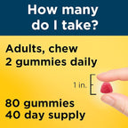 Nature Made Mens Multivitamin Gummies with Omega-3, Mens Gummy Multivitamins for Daily Nutritional Support, 80 Gummy Vitamins and Minerals, 40 Day Supply