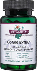 Vitanica, Coq10 Extra, Natural CoQ10, 100mg, Non-GMO, Vegan, 60 Capsules