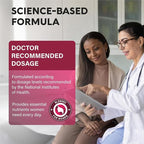 Multivitamin for Women - B-Complex | Whole Foods | Hair Growth Support | Digestion & Metabolism | Iron - 47in1 Womens Multivitamin - Bioavailable & Gentle on Stomach - Made in USA - 90 Capsules