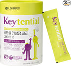 KEYTENTIAL] Height Growth Daily Nutrition Supplement for Kids & Teens | Trusted LG H&H Formula from Korea | FGO Probiotic + Zinc (Gummy_Grape Jelly)