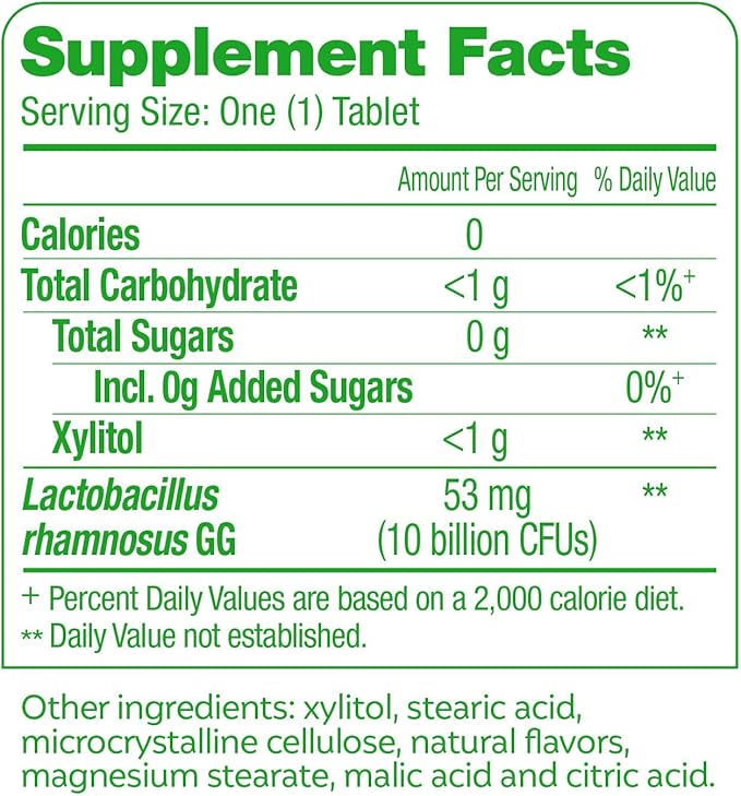 Culturelle Digestive Health Daily Probiotic Chewables for Men & Women, 10 Billion CFUs, Clinically Studied Probiotic, Supports Digestive Health, Diarrhea, Gas & Bloating, 24 Count (Pack of 2)