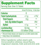 Culturelle Digestive Health Daily Probiotic Chewables for Men & Women, 10 Billion CFUs, Clinically Studied Probiotic, Supports Digestive Health, Diarrhea, Gas & Bloating, 24 Count (Pack of 2)