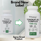 PRISTINE'S Tongkat Ali 1000mg 180 Day Supply (3 Pack) - Athletic Performance Support - Lean Mass Muscle Building Herbal Supplement for Men & Women - Vegan, Gluten Free, Non GMO