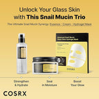 COSRX Snail 96% Mucin Power Essence 2ea & Retinol 0.1% Cream Mini Sample 1ea, Glass Skin Starter Set, Amazon Exclusive, Daily Hydrating & Firming Korean Skin Care Kit, Gift Set