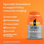 One A Day Multivitamin for Women 50 and Over Tablets, Womens Multivitamin 50 plus with Vitamins D, C, E, Zinc & Biotin, Daily Vitamins for Woman 50+, 100 Ct (Packaging May Vary)