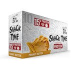 Rich Piana 5% Nutrition Snack Time | Squeezable Protein Shots | High Protein Snack Pouches | Convenient, Real Food Protein from Peanuts & Egg Whites | 10-Count (Peanut Butter)