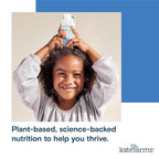 KATE FARMS Organic Pediatric 1.2 High Calorie Chocolate Nutrition Shake, 12g Protein, 27 Vitamins and Minerals, Meal Replacement, 8.45 oz (6 pack)