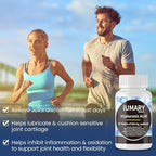 Hyaluronic Acid Supplements, 850mg High Bioavailable Dietary Hyaluronic Acid - Advanced Joint Support with Hydrolyzed Collagen, Turmeric, Glu-cosamine, MSM, Vitamin C – 30 Tablets（Pack of 1）