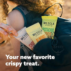 Mezcla Puff Crispy Protein Bars, Gluten Free & Vegan Protein Bars, 10g Protein, Alt for Crispy Rice Treat, Granola Bars & Breakfast Bars, Healthy Snacks for Adults, Almond Butter Chocolate, 1 Count
