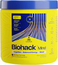 LevelUp Biohack Mind - Nootropic Brain Supplement for Men & Women | Balanced Energy, Focus, Mood & Stress Optimization with Ashwagandha, Lion's Mane, Alpha GPC, Ginseng and More - 60 Count