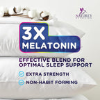 Melatonin Sleep Gummies - 12mg Per Serving - Extra Strength Sleep Support Melatonin Gummy for Adults - Vegan Sleeping Gummy Supplement to Support Restful Sleep - Tasty Berry Flavor - 60 Gummies