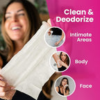 Super Fresh Lady Parts Feminine Wipes Flushable pH Balanced Wet Wipes for Women Safe for Privates Body Booty and Face Perfect for Travel Daily Intimate Hygiene Stay Fresh Anywhere Pack of 20 Wipes