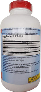 Kirkland Signature Glucosamine HCI (Pack of 2) Extra Strength with MSM (375 Count X 2)