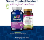 NaturVet Glucosamine DS Plus Level 2 Moderate Care Joint Support Supplement for Dogs and Cats, Chewable Tablets Time Release, Made in The USA, 120 Count