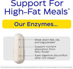 Enzymedica Lypo Gold, High Potency Lipase Digestive Enzymes for Fat Digestion, Supports Occasional Bloating Relief & Digestive Health, Keto-Friendly, Vegan, 120 Capsules